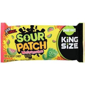 Sour Patch Kids Fat Free Soft Candy Gummy Candy-3.4 oz.-18/Box-8/Case