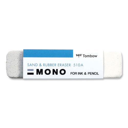 Sand Eraser, For Pencil/Ink Marks, Rectangular Block, Small, White Sand Eraser, For Pencil/Ink Marks, Rectangular Block, Small, White