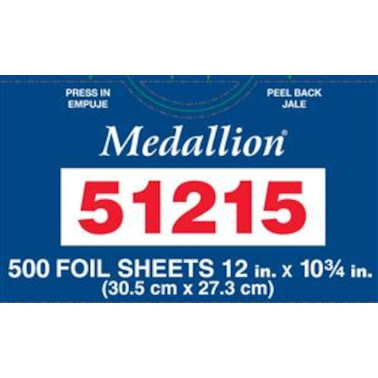 Hfa Handi-Foil 12 Inch X 10.75 Inch Foil Sheet-500 Count-6/Case