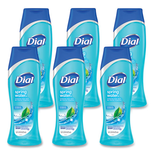 Dial® Dial Spring Water Body Wash Spring Water Scent 16 Oz 6/Case