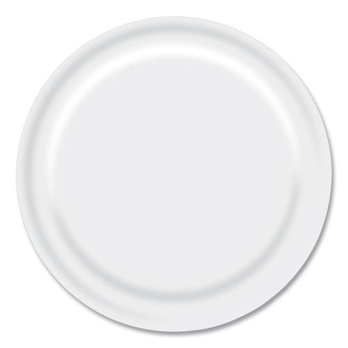 Boardwalk Paper Dinnerware 9" Diameter White 1000/Case