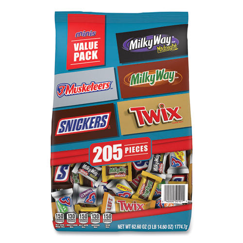 MARS Minis Mix Variety Pack 62.6 Oz Bag Ships In 1-3 Business Days