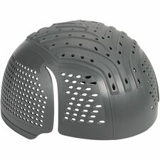 Ergodyne Universal Bump Cap Insert With Venting-Recommended For: Mechanic  Baggage Handling  Factory  Industrial-Lightweight  Vented  Breathable  Impact Resistant  Durable  Comfortable  Padded-Bump  Scrape  Bruise Protection-Polyethylene-Charcoal-1 Each