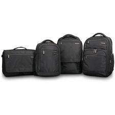Samsonite Modern Utility Carrying Case Backpack For 15.6" Apple IPad Tablet Notebook-Charcoal Heather-Water Resistant Bottom-Ripstop Polyester Body-Shoulder Strap Handle-18" Height X 8" Width X 12" Depth