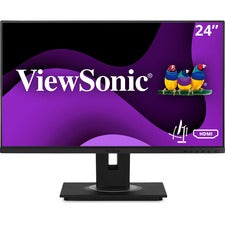 ViewSonic VG2448A 24 Inch IPS 1080p Ergonomic Monitor With Ultra-Thin Bezels  HDMI  DisplayPort  USB  VGA  And 40 Degree Tilt For Home And Office-Ergonomic VG2448a-1080p IPS Monitor With HDMI  DisplayPort  USB  VGA  And 40 Degree Tilt-250 Cd/m&#178 -24"