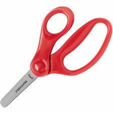 Fiskars 5" Blunt-tip Kids Scissors-Safety Edge Blade-Blunted Tip-Assorted-1 Each