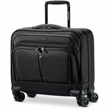 Samsonite Xenon 3.0 Travel/Luggage Case For 12.9" To 15.6" Notebook  Tablet  Accessories-Black-1680D Ballistic Polyester Body-Tricot Interior Material-Trolley Strap  Handle-1 Each
