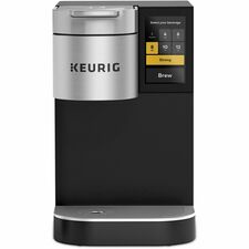 Keurig K-2500 Plumbed Commercial Coffee Maker-Programmable-12 Fl Oz-5 Cups-Single-serve-Black Silver