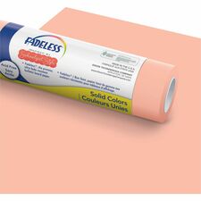 Fadeless Bulletin Board Paper Rolls-Bulletin Board  Classroom  Art-48"Width X 50 FtLength-50 Lb Basis Weight-1 Roll-Coral Sugar