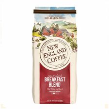 New England Coffee&reg  Ground Breakfast Blend Coffee-Medium-24 Oz-4/Carton