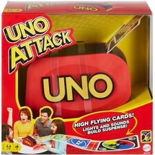 Mattel UNO Attack Card Game   Family Game For Kids And Adults  Card Blaster-Gambling-2 To 10 Players