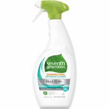 Seventh Generation Disinfecting Bathroom Cleaner-Spray-26 Oz 1.62 Lb-Lemongrass  Citrus Scent-1 Each