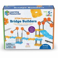 Learning Resources STEM Explorers Bridge Builders-Theme/Subject: Learning-Skill Learning: STEM Bridge Construction Building Engineering & Construction-5-7 Year-Multi
