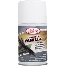 Claire Vanilla Metered Aerosol-Aerosol-330 Sq. Ft.-10 Fl Oz 0.3 Quart-Vanilla-30 Day-12/Pack
