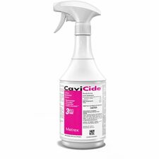 Metrex Cavicide Disinfectant Cleaner-Ready-To-Use Spray-24 Fl Oz 0.8 Quart-12/Carton-White