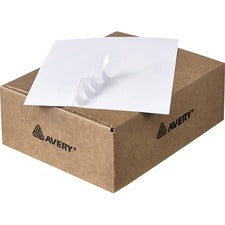 Avery® Address Label-3 2/5" Height X 9" Width X 11 1/5" Length-Permanent Adhesive-Rectangle-Matte White-Paper-33/Sheet-500 Total Sheets-16500 Total Labels-1/Carton