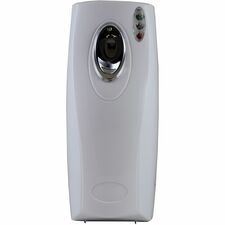 Claire Metered Air Freshener Dispenser-0.13 Hour 0.25 Hour 0.50 Hour-Wall-2 X C Battery-12/Carton-White