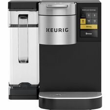 Dr Pepper K-2500 Singles Coffee Maker-Programmable-3.13 Quart-5 Cups-Single-serve-Silver
