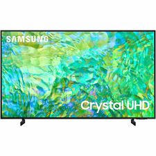 Samsung CU8000 UN43CU8000F 42.5" Smart LED-LCD TV-4K UHDTV-Black-HLG HDR10+-LED Backlight-Alexa Google Assistant Bixby Supported-3840 X 2160 Resolution