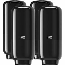 TORK Foam Skincare Auto Dispenser W/Sensor-Automatic-Hygienic  Lockable  Wall Mountable  Touch-free  Refill Indicator-Black-4/Carton