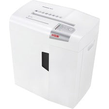 HSM Shredstar X17-5/32" X 1 3/8" + Sep. CD Cutting Unit-Particle Cut-15 Per Pass-for Shredding Paper  Staples  Paper Clip  Credit Card  CD  DVD-0.156" X 1.125" Shred Size-P-4/O-1/T-2/E-2/F-1-9.06" Throat-6.90 Gal Wastebin Capacity-White