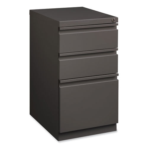Hirsh Industries Full-width Pull 20 Deep Mobile Pedestal File Box/box/file Letter Medium Tone 15x19.88x27.75