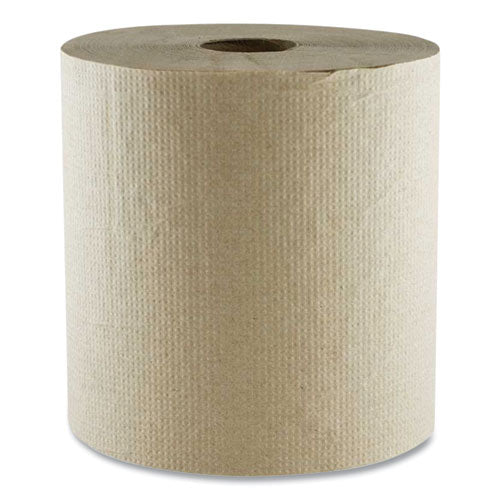 Boardwalk Hard Wound Towel 1 Ply 8"x700 Ft Kraft 6/Case