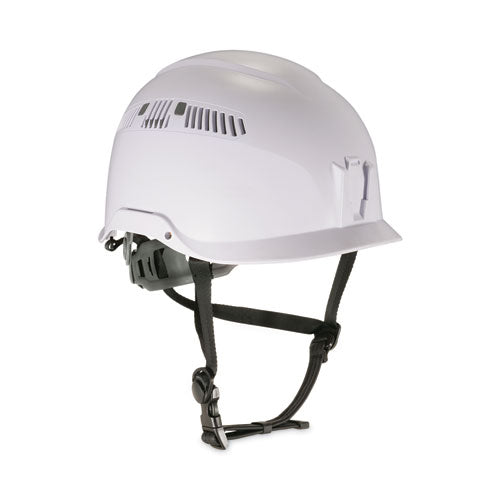 Ergodyne Skullerz 8975 Class C Safety Helmet 6-point Ratchet Suspension White