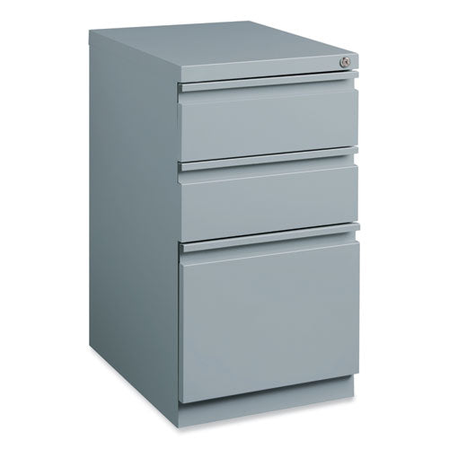 Hirsh Industries Full-width Pull 20 Deep Mobile Pedestal File Box/box/file Letter Platinum 15x19.88x27.75