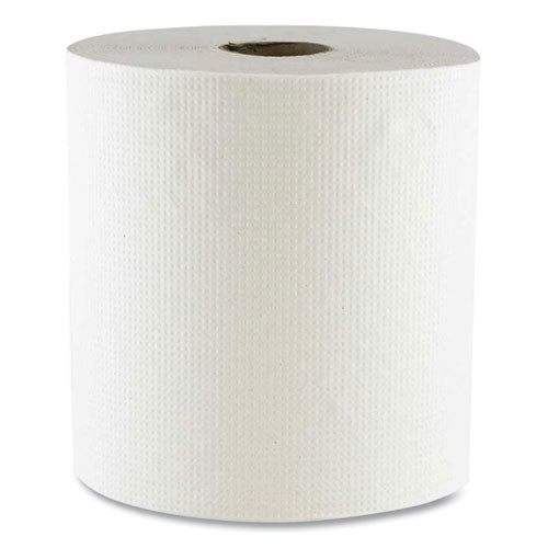 Boardwalk Hard Wound Towel 1 Ply 8"x700 Ft White 6/Case
