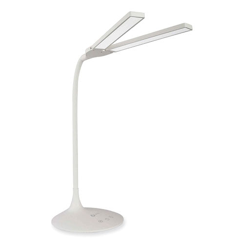 OttLite Wellness Series Pivot Led Desk Lamp With Dual Shades 13.25" To 26" High White