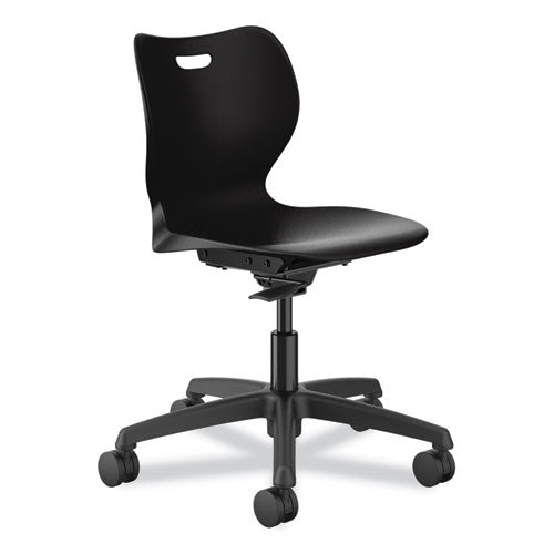 HON Smartlink Task Chair Supports Up To 275 Lb 34.75" Seat Height Onyx Seat/back Black Base