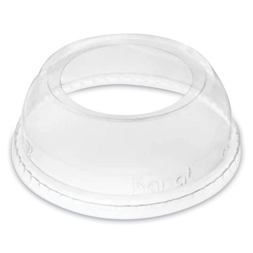 Clear Plastic Cups with Dome Lids, Pet BPA Free - 16 oz / 500 Case