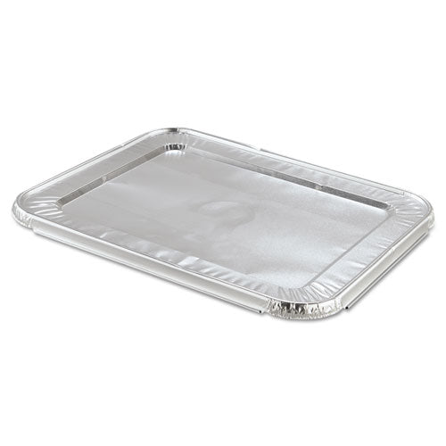 HFA Steam Pan Foil Lids Fits Half-size Pan 12.81x10.44 100/Case