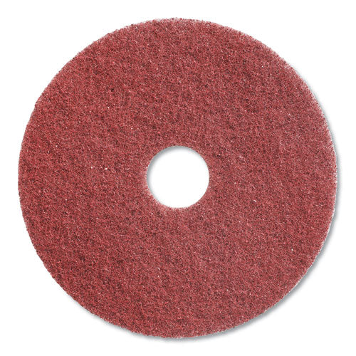 Diversey™ Twister Floor Pad 17" Diameter Red 2/Case