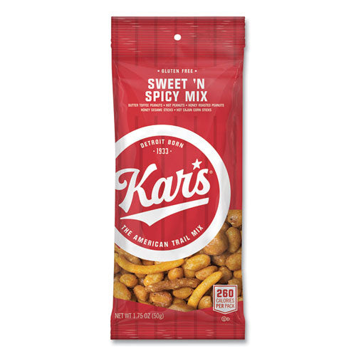 Kar's Trail Mix Sweet 'n Spicy Mix 1.75 Oz Packet 24/box