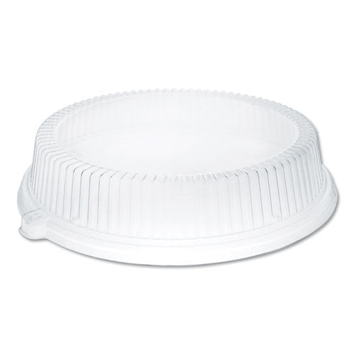 Dart Dome Covers Fit 10" Disposable Plates Clear Plastic 500/Case