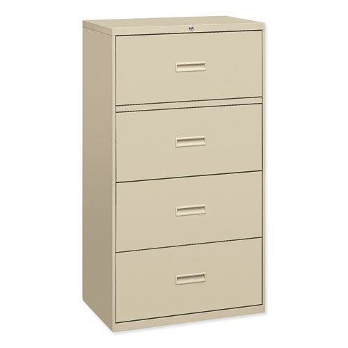 400 Series Lateral File, 2 Legal/letter-size File Drawers, Putty, 30" X 18" X 28"
