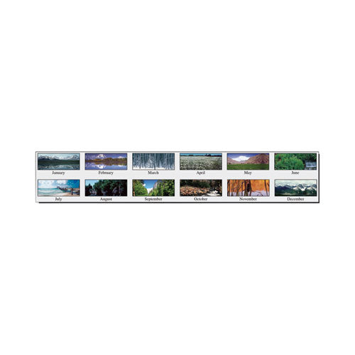 Earthscapes Scenic Desk Pad Calendar, Scenic Photos, 18.5 X 13, White Sheets, Black Binding/corners,12-month (jan-dec): 2023