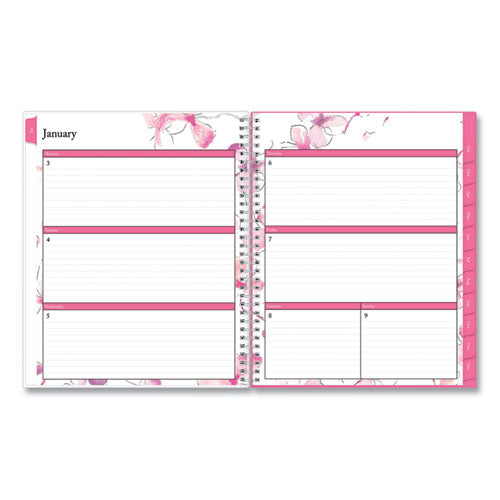 Breast Cancer Awareness Create-your-own Cover Weekly/monthly Planner, Orchid Artwork, 11 X 8.5, 12-month (jan-dec): 2023