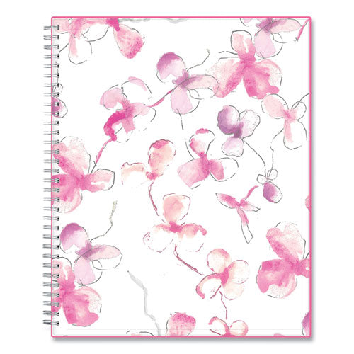Breast Cancer Awareness Create-your-own Cover Weekly/monthly Planner, Orchid Artwork, 11 X 8.5, 12-month (jan-dec): 2023