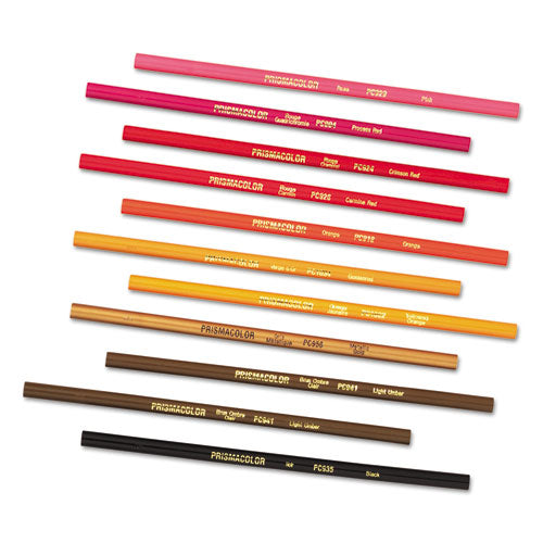 Premier Colored Pencil, 3 Mm, 2b (#1), Assorted Lead/barrel Colors, 48/pack