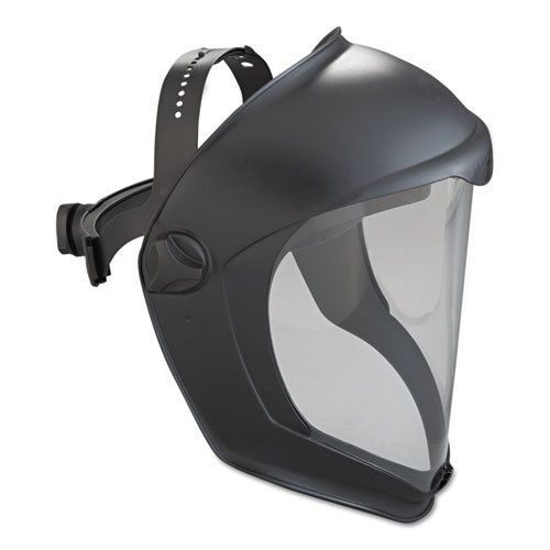 Honeywell Uvex™ Bionic Face Shield Matte Black Frame Clear Lens