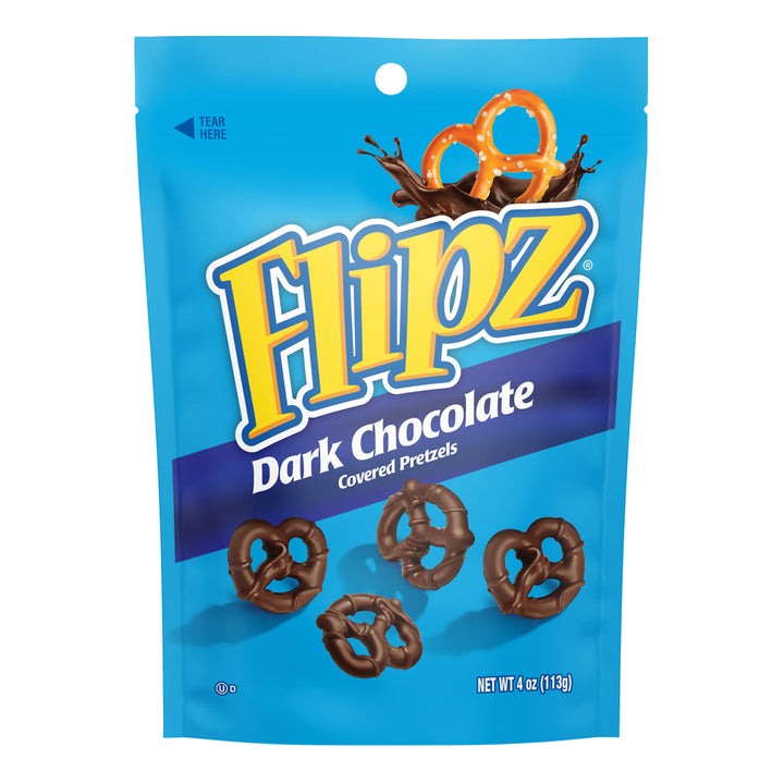 Flipz Dark Chocolate Pretzel-4 oz.-6/Case