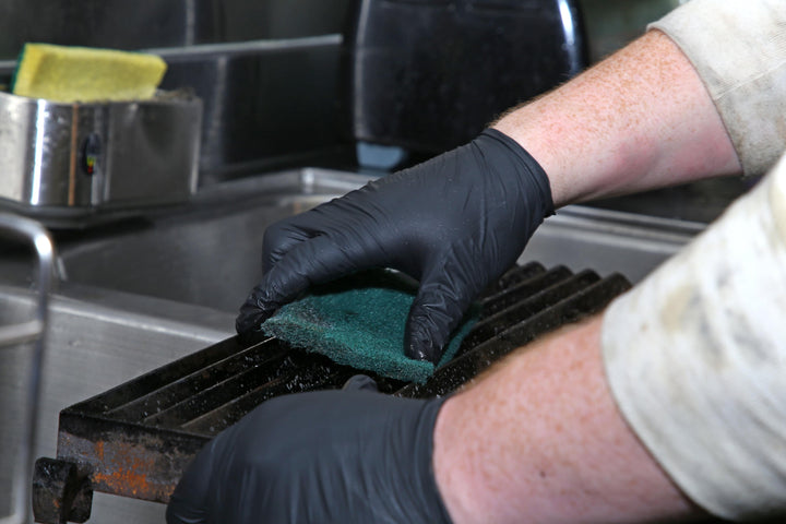 Royal Heavy Duty Green Scouring Pad-20 Each-1/Case