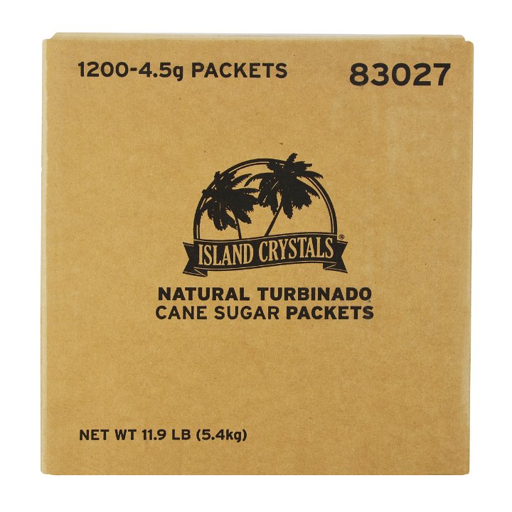 Maui Turbinado Sugar-4.5 Gram-1200/Case