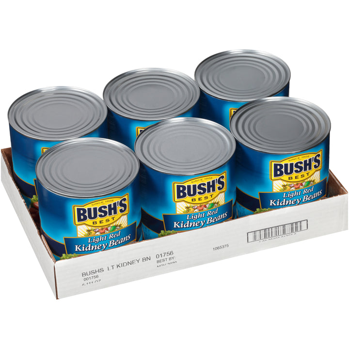 Bush's Best Light Red Kidney Beans-111 oz.-6/Case