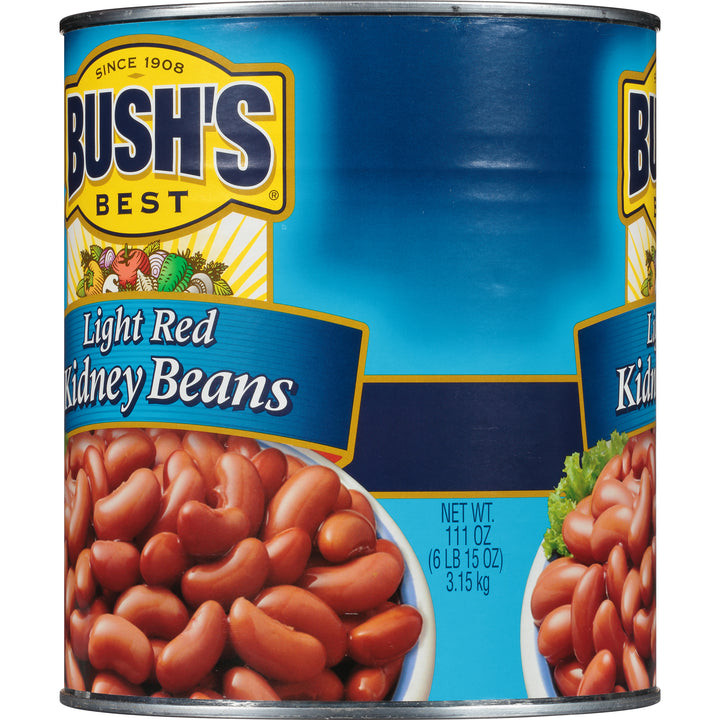 Bush's Best Light Red Kidney Beans-111 oz.-6/Case