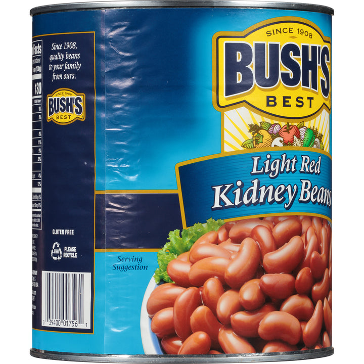 Bush's Best Light Red Kidney Beans-111 oz.-6/Case