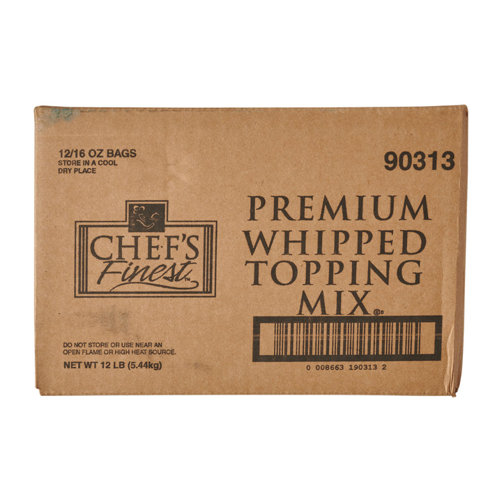Chef's Finest Whipped Topping-16 oz.-12/Case